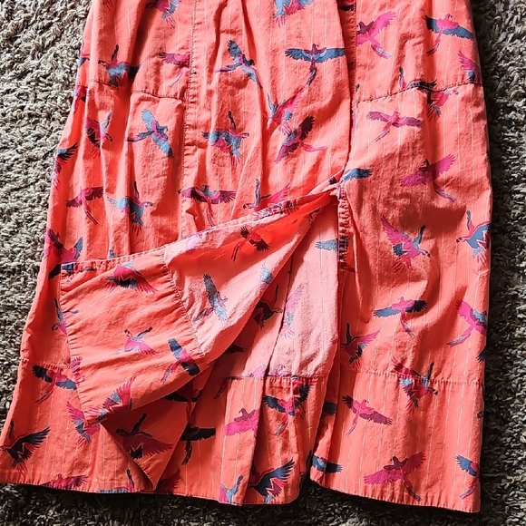 Free People Coral Strapless Love Bird Dress - Picture 7 of 9